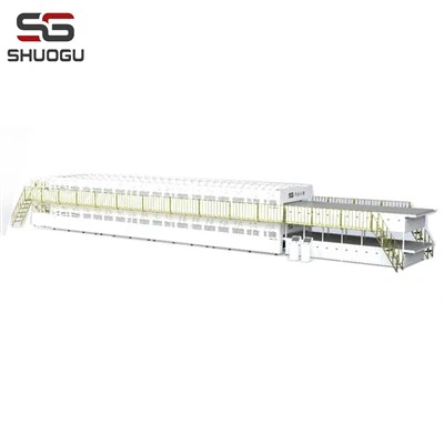Solar photovoltaic module laminating machine